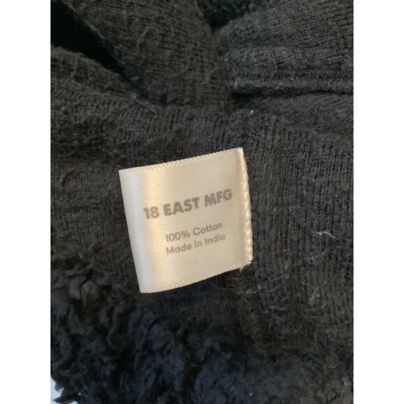 Bodega x 18 East Good Anywhere Sherpa Fleece Black Hoodie Pullover Unisex XL GUC - Picture 7 of 9